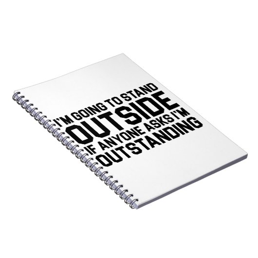 Ik ben uitstekend notitieboek (Rechterzijde)