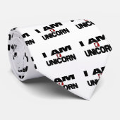 Ik ben Unicorn Stropdas (Opgerold)