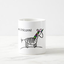 Ik ben Unicorn Zebra mok