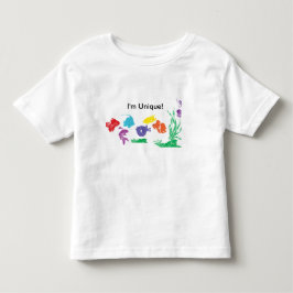 Ik ben uniek! Downsyndroom vis shirt