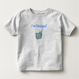 Ik ben uniek! (Narwhal) Kinder Shirts
