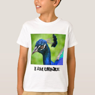Ik ben uniek Peacock Kind Light T-shirt