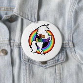 Ik ben uniek ronde button 4,0 cm (In situ)