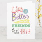 IK BEN 'UW BIRTHDAY' MIJN VRIENDKAART AAN HET BEVE KAART (Gele Bloem)