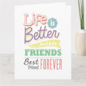 IK BEN 'UW BIRTHDAY' MIJN VRIENDKAART AAN HET BEVE KAART (Voorkant)