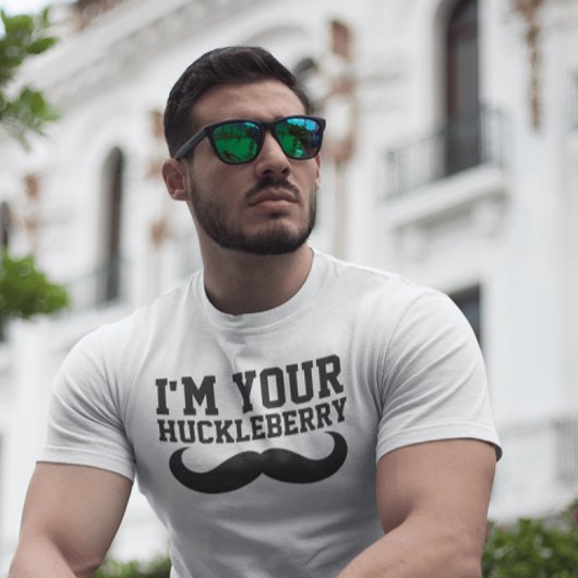 IK BEN UW HUCKLEBERRY MANNEN FUNNY T-Shirts