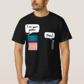 Ik ben uw vader USB diskettestation IT Computer Ge T-shirt (Voorkant)