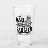 Ik ben vader en boer. | Landbouw Glas (Achterkant)