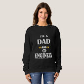Ik ben vader en ingenieur trui (Voorkant volledig)