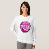 Ik ben Vajazzled. T-shirt (Voorkant volledig)