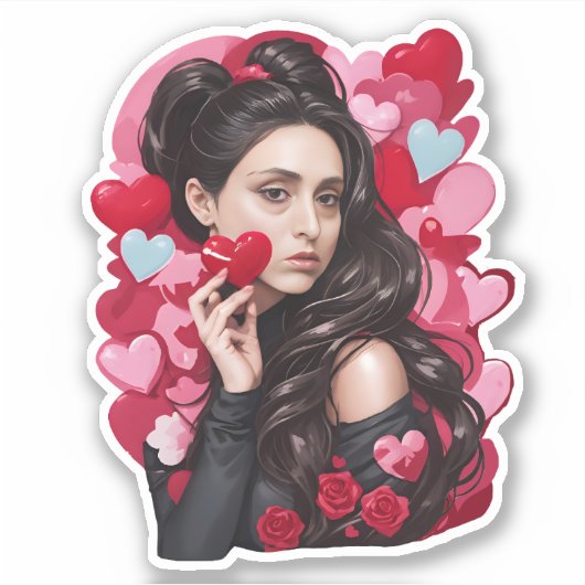 Ik ben Valentijn Sticker (Voorkant)