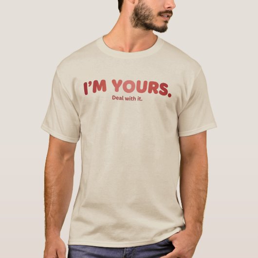 Ik ben van jou - Doe er maar mee T-shirt (Voorkant)