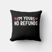 Ik ben van jou geen terugbetaling grappige paren kussen (Voorkant)