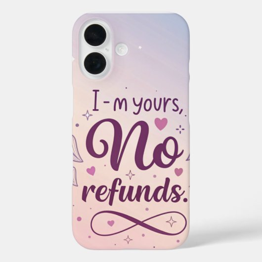 Ik ben van jou, geen terugbetaling – Vrouwelijk Br Case-Mate iPhone Case (Achterkant)