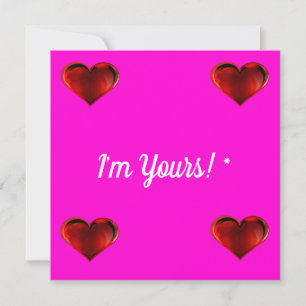 Ik ben van jou * Valentijnsdag briefkaart