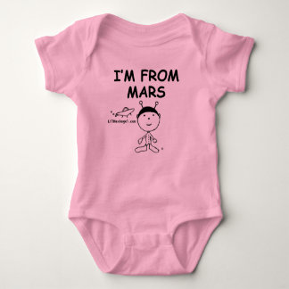 Ik ben van Mars Baby Bodysuit
