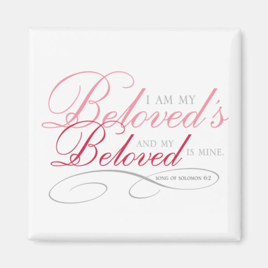 Ik ben van mij, roze magneet (Voorkant)