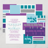 IK BEN VAN MIJN BELOOFDE Joodse Trouwkaart Kaart (Voorkant / Achterkant)