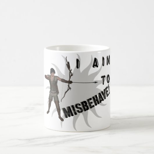 Ik ben van plan me mis te dragen! koffiemok (Center)