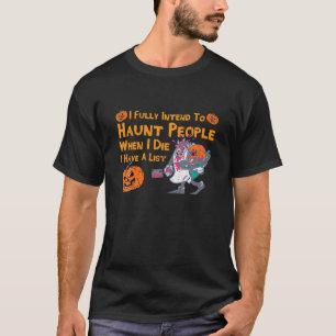 Ik ben van plan mensen te verslaan als ik Butcher T-shirt