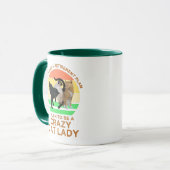 Ik ben van plan om een gekke kat-dame te worden... mok (Voorkant links)