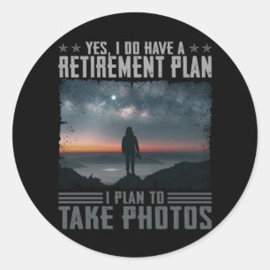 Ik ben van plan om foto's te maken voor fotografis ronde sticker