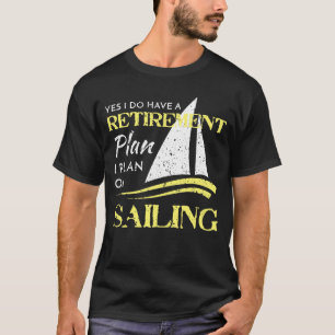 Ik ben van plan om het noodlijdende pensioenplan t t-shirt