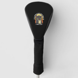 Ik ben van plan om mensen te verslaan als ik die H Golfheadcover