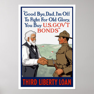 Ik ben van plan om te vechten voor een oude glorie poster