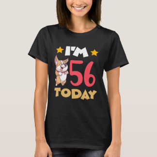 Ik ben vandaag 56 t-shirt