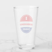 Ik ben vandaag aan het skimboard glas (Achterkant)