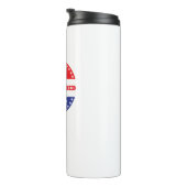 Ik ben vandaag aan het skimboard thermosbeker (Geroteerd rechts)