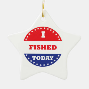 Ik ben vandaag dood keramisch ornament