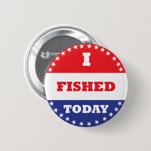 Ik ben vandaag dood ronde button 5,7 cm (Voorkant /achterkant)