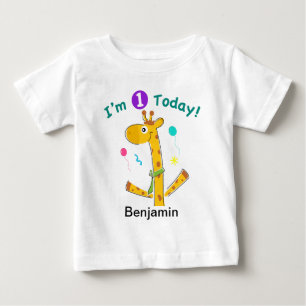 Ik ben vandaag één - Giraffe design