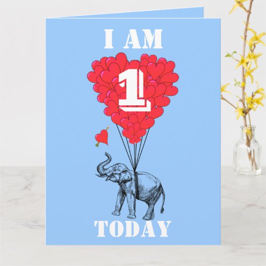 Ik ben vandaag een leuke jongen kaart (Gele Bloem)