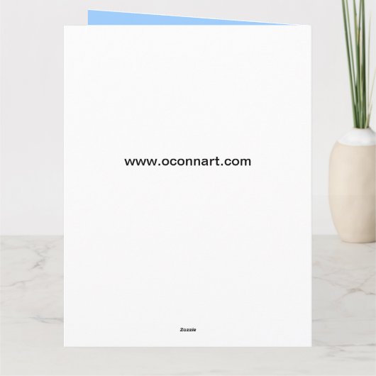 Ik ben vandaag een leuke jongen kaart (Achterkant)