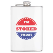 Ik ben vandaag gestopt heupfles (Voorkant)