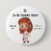 Ik ben vandaag groot, 3-inch Button voor training (Voorkant)