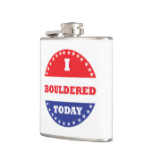 Ik ben vandaag in de steek gelaten heupfles (Links)