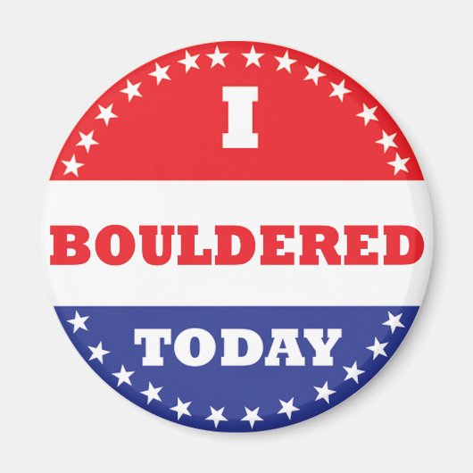 Ik ben vandaag in de steek gelaten magneet (Voorkant)