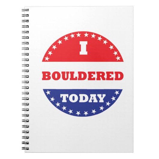 Ik ben vandaag in de steek gelaten notitieboek (Voorkant)