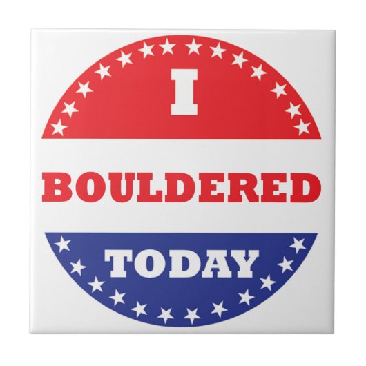 Ik ben vandaag in de steek gelaten tegeltje (Voorkant)