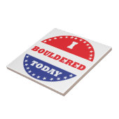 Ik ben vandaag in de steek gelaten tegeltje (Zijkant)