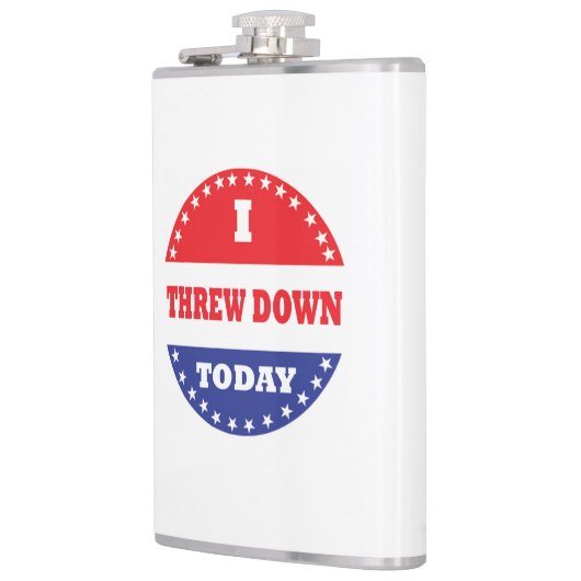 Ik ben vandaag naar beneden gegaan heupfles (Links)