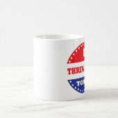 Ik ben vandaag naar beneden gegaan koffiemok (Center)