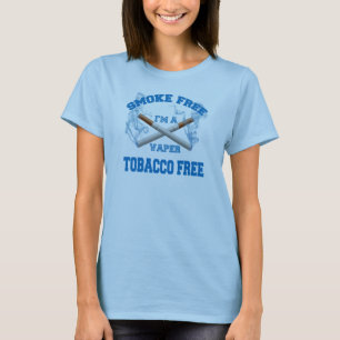 IK BEN VAPER VRIJ TOBACCO VRIJ T-SHIRT
