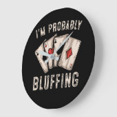 Ik ben vast bluf poker versteld grote klok (Hoek)