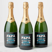 Ik ben veel te cool om grootvader te worden sparkling wijnetiket (Flessen)
