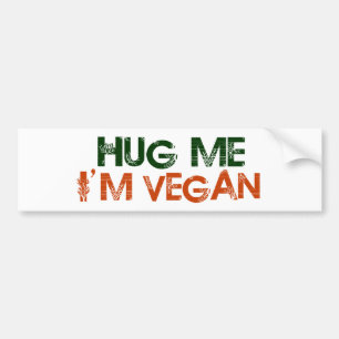 Ik ben Vegan. Bumpersticker
